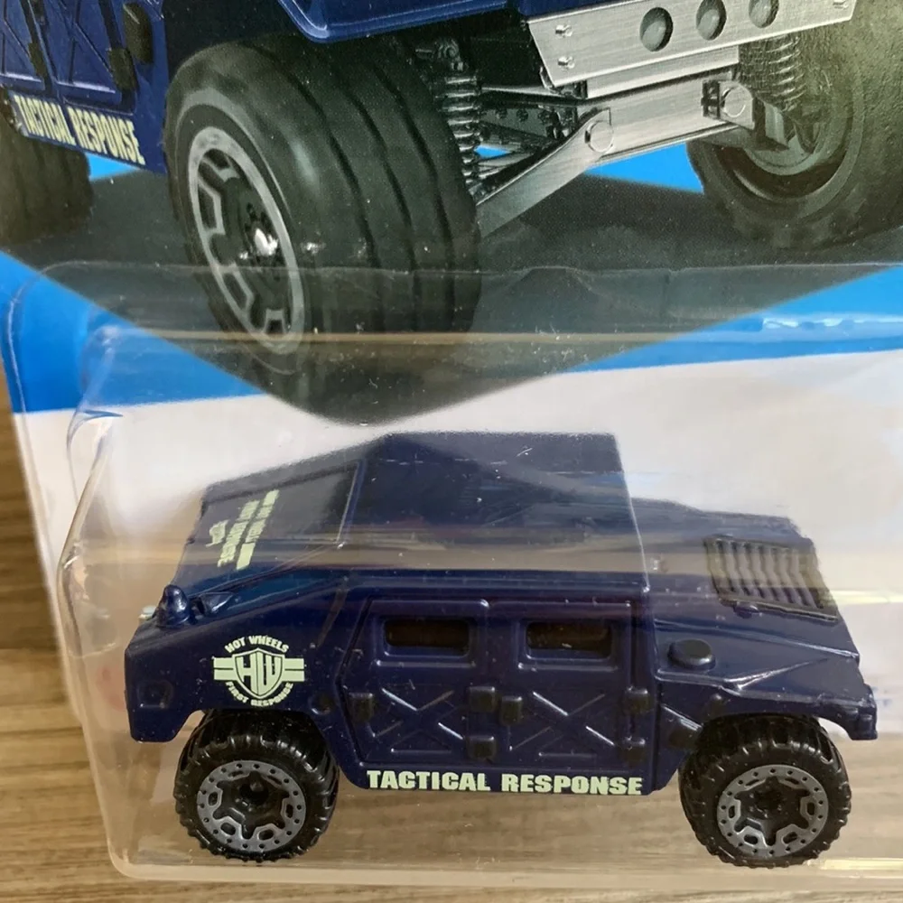 Hot Wheels Blue Hummer Humvee First Response Hotwheels New 2024 Military Vehicle